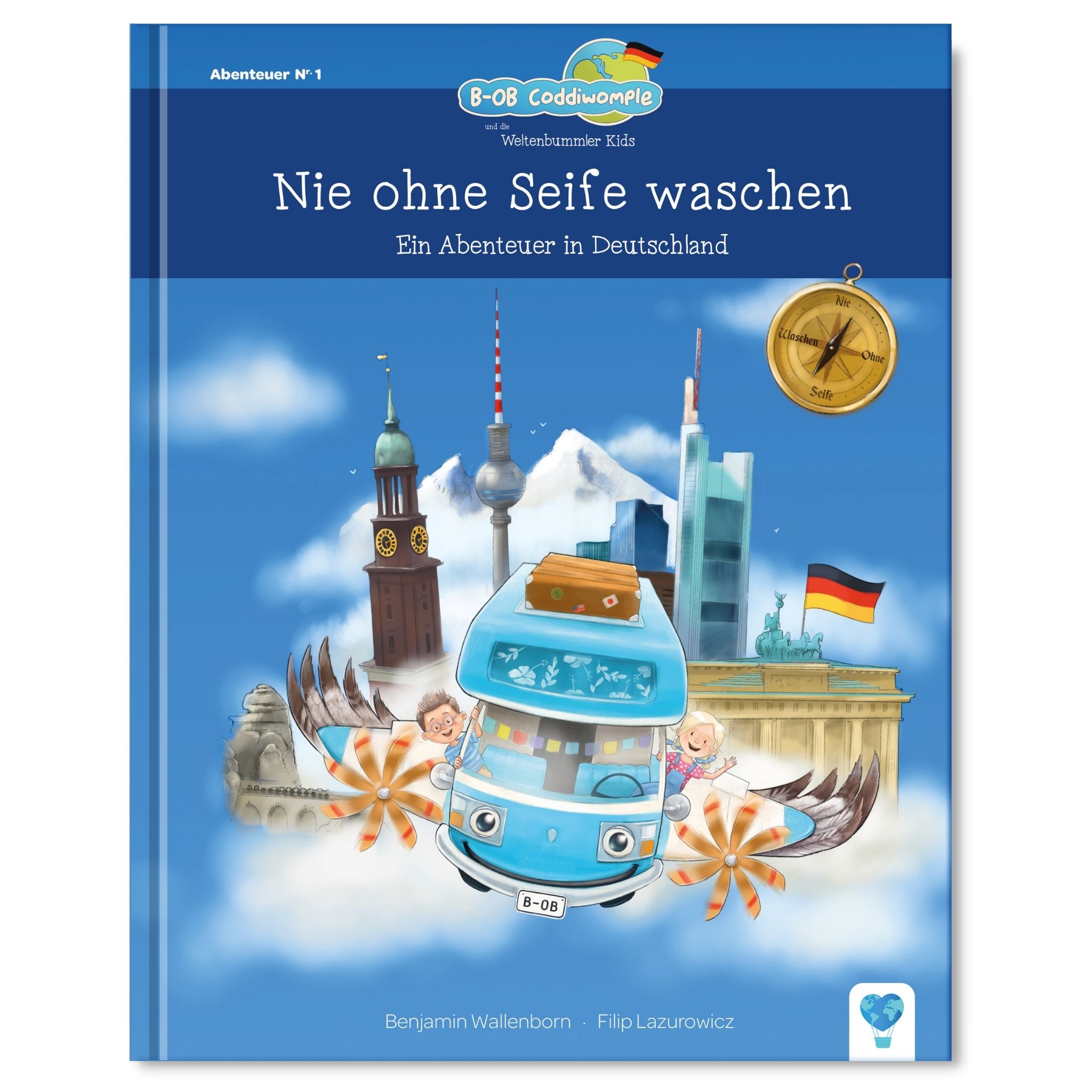 B-OB Coodiwomple und die Weltenbummler Kids Abenteuer Nr. 1 Nie ohne Seife  waschen - Dümo Reisemobile GmbH und Co. KG