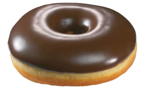 TK Baker&Baker Black Donut, gebacken, mit kakaohaltiger Fettglasur - nur für internen Verzehr