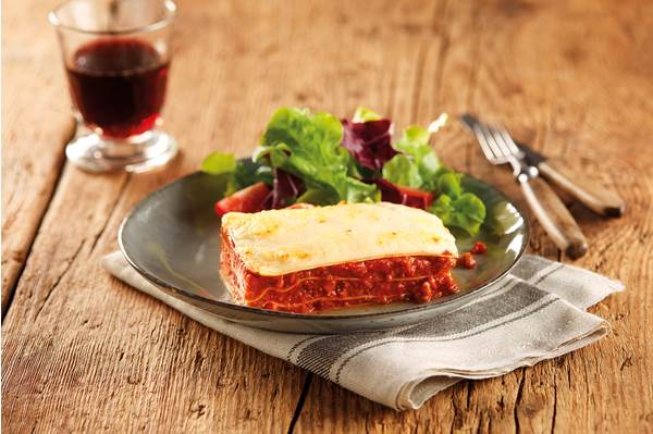TK Bürger Lasagne Bolognese, mit Rindfleisch - nur für internen Verzehr