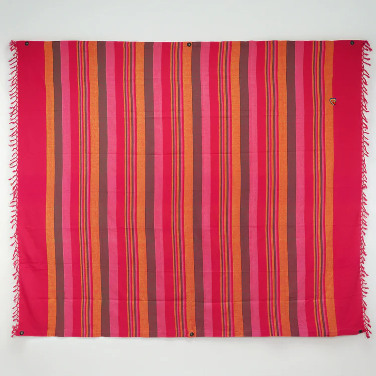 AlohaTuch-Set  Keder Aloha Team (pink,rosa,grün)