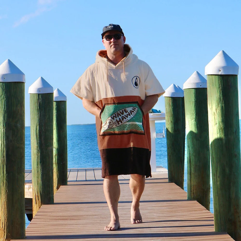 Wave Hawaii Poncho Campeche M – Bild 6