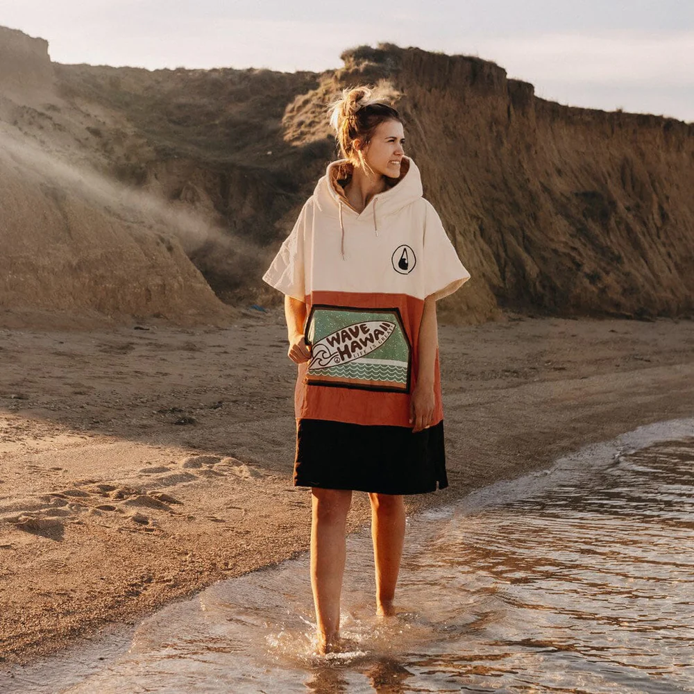 Wave Hawaii Poncho Campeche M – Bild 4