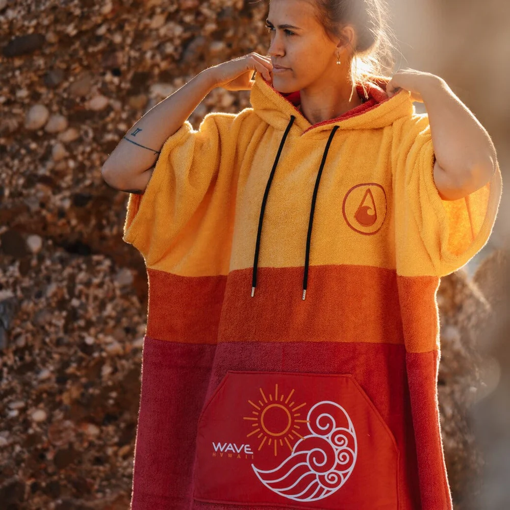 Wave Hawaii Poncho Paja L – Bild 2