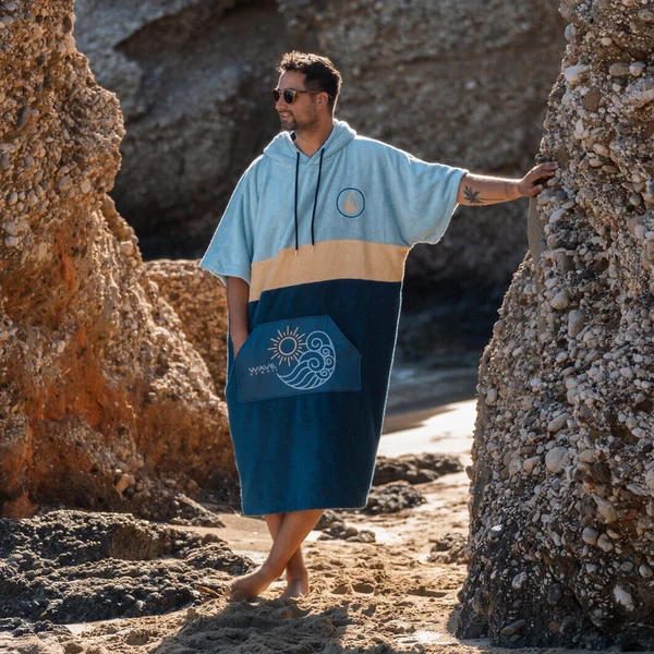 Wave Hawaii Poncho Pukalani M
