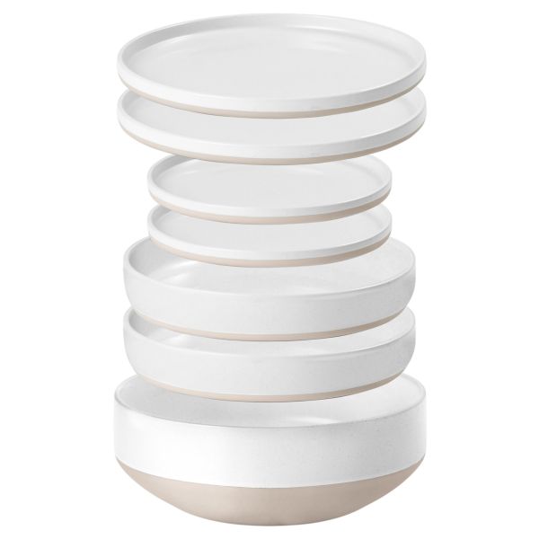 Geschirrset Odette 6-in-1, weiß