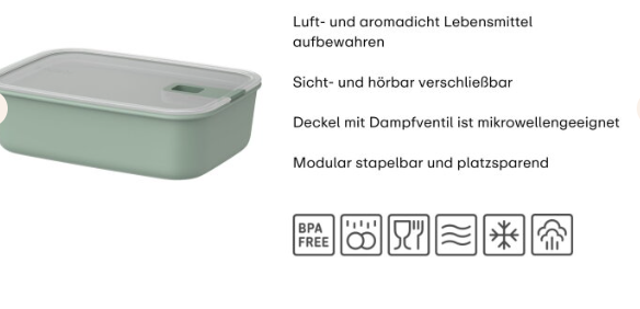 Storage Box Mepal White
