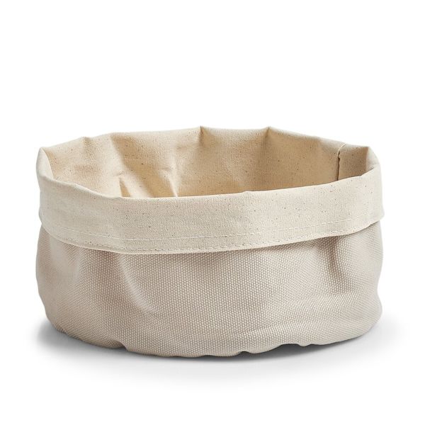 Zeller Brotbeutel rund,20cm beige